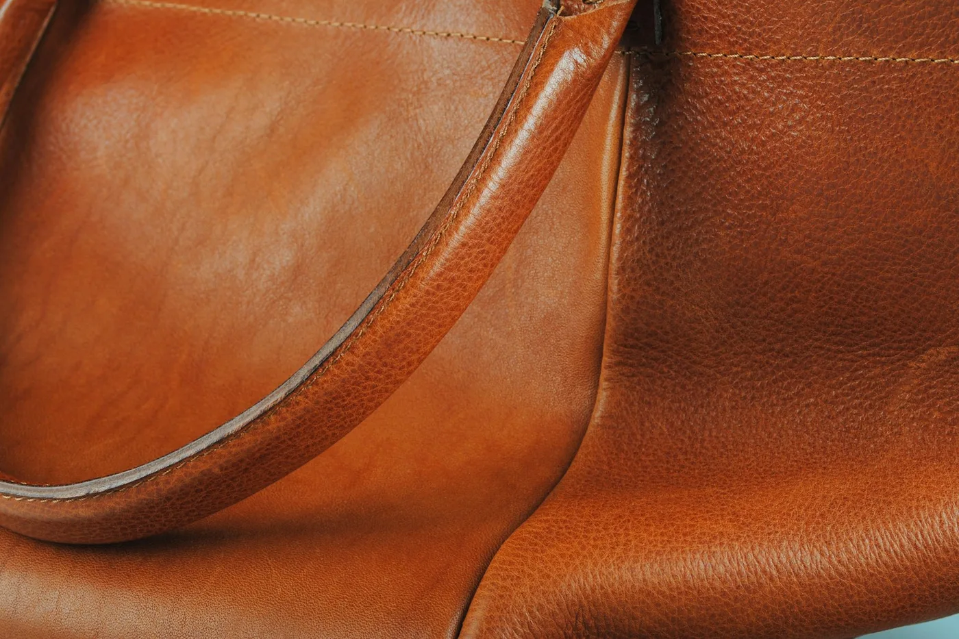 Bolso Shopper de Piel Granulada